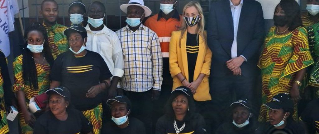 Inauguration du marché ROSE TSHAKWIZA