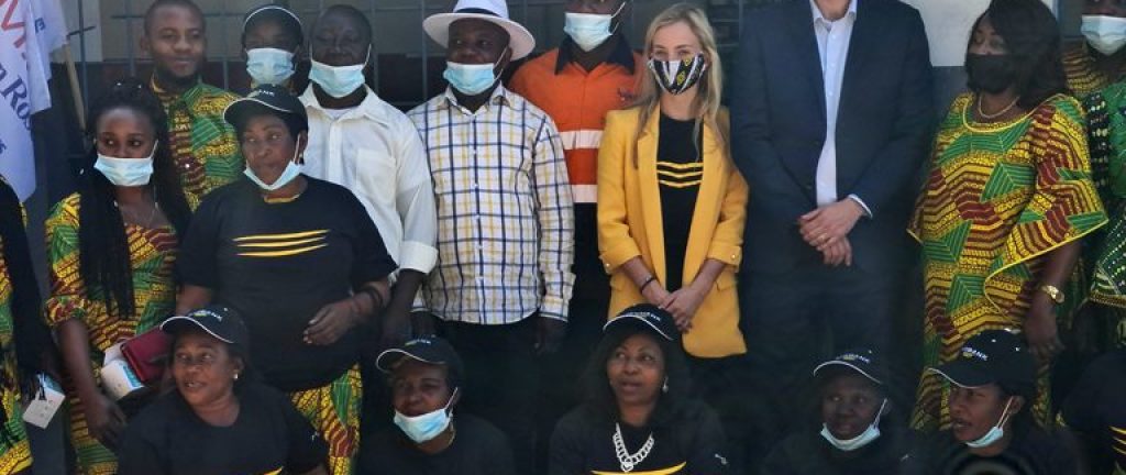 Opening of the market ROSE TSHAKWIZA