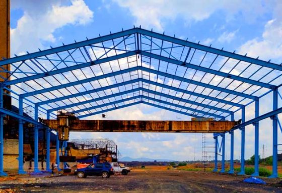 Construction of STL Hangar