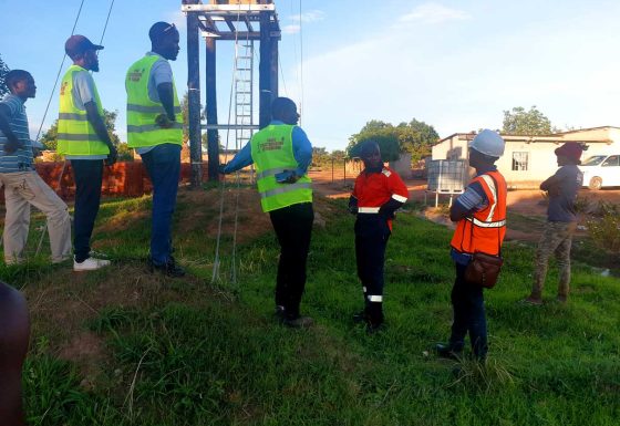 TIRAGE D’UNE LIGNE ELECTRIQUE MOYENNE TENSION